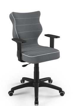 Otočná stolička Petit, pre výšku od 159 do 188 cm - šedá