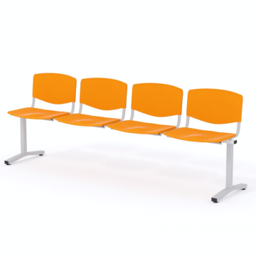 Wartezimmerbank T4 Plastik