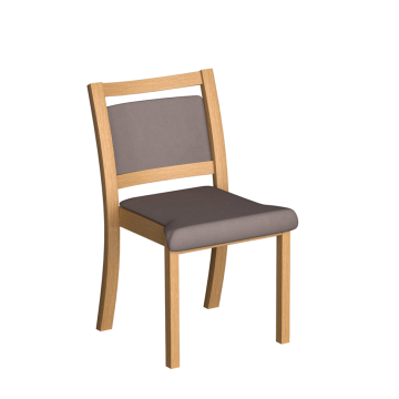 Drevená stolička bez podrúčok W01