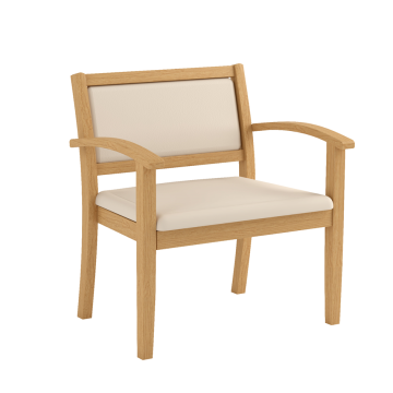 Bariátriai fa szék karfákkal W04