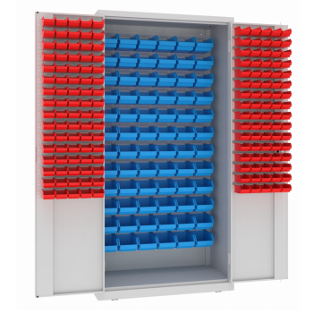 Schrank mit Plastikboxen MSW 210/5-08s