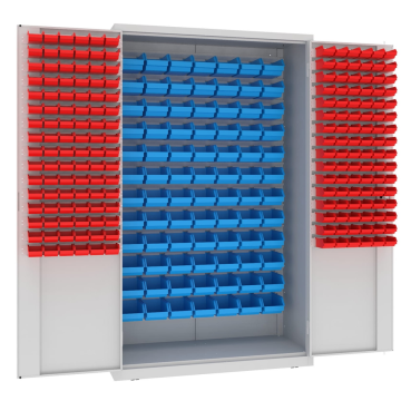 Schrank mit Plastikboxen MSW 212/5-09s