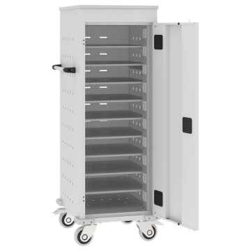 Elektronik-Ladewagen WNL 110 + mit 230 V schuko, USB A + C Steckdosen