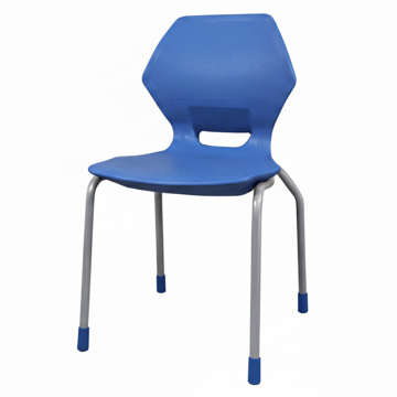 Modern iskolai szék, Damian, klasszikus lábakkal, 4-es méret, különböző színekben