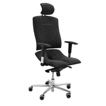 Ergonomischer Managerstuhl für gesundes Sitzen Alcantara