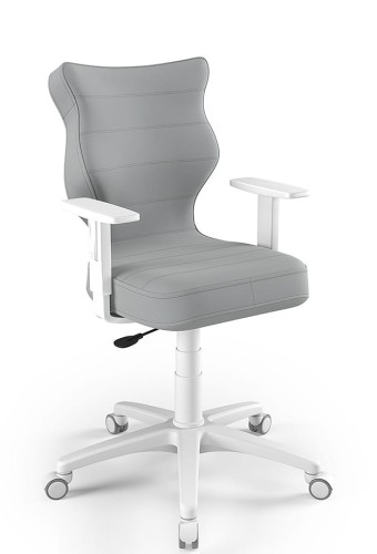 Otočná stolička Petit, pre výšku od 146 do 176 cm - šedá