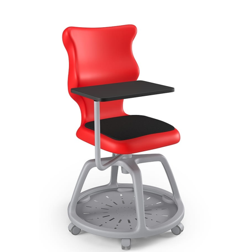 Školská stolička na kolieskach so stolíkom a poduškou PR-PPS - viac farieb