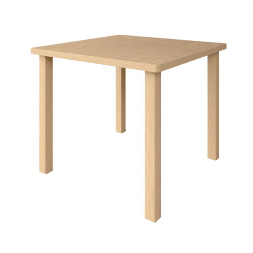 Pevný a ergonomický drevený stôl ST01