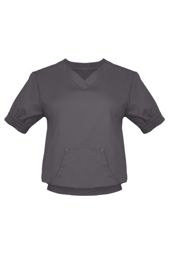 Graue medizinische Damenbluse 2133