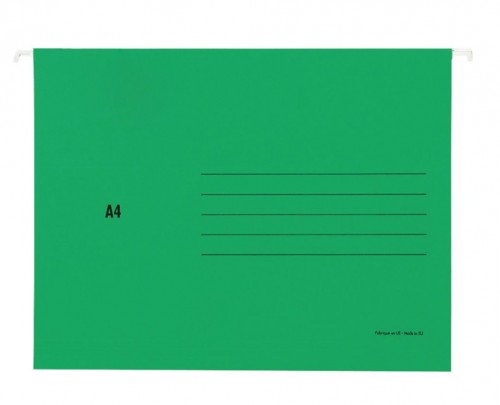 Závesné obaly A4, zelené