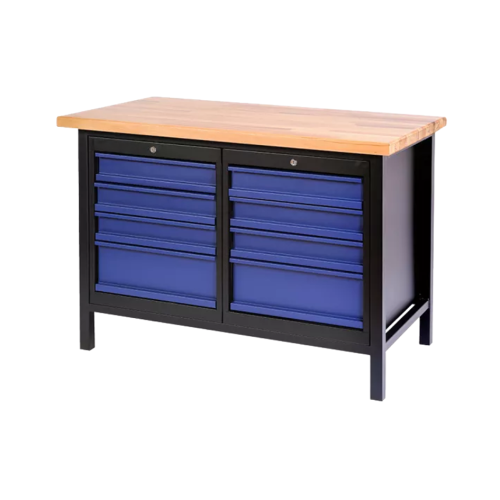 Werkstatt-Arbeitstisch mit 8 Schubladen ZZ
