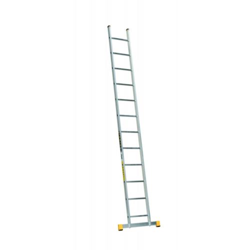 Jednodielny hliníkový rebrík 81xx - typy od 1x8 do 1x24