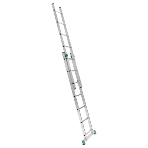 Dvojdielny hliníkový rebrík 72xx - typy od 2x7 do 2x16
