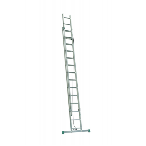 Dvojdielny hliníkový rebrík s lanom 73xx - typy 2x14 a 2x16