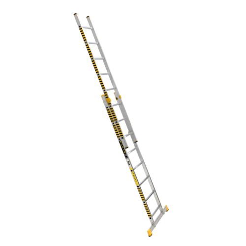 Dvojdielny hliníkový rebrík 87xx - typy od 2x8 do 2x20