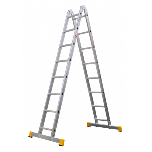 Dvojdielny kĺbový rebrík 42xx - typy od 2x4 do 2x8